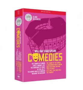 Shakespeare William - Shakespeare: Comedies (12 Dvd) i gruppen Musikkk-DVD & Bluray hos Bengans Skivbutik AB (5503331)