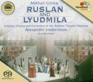 Glinka - Ruslan Und Ludmilla i gruppen Musikk / SACD / Klassisk hos Bengans Skivbutik AB (5503416)