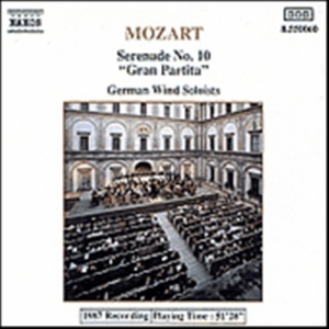 Mozart Wolfgang Amadeus - Serenade No 10 i gruppen CD / Klassisk hos Bengans Skivbutik AB (5503749)