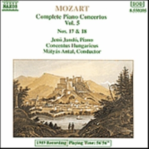 Mozart Wolfgang Amadeus - Complete Piano Concertos Vol 5 i gruppen VI TIPSER / Julegavetips CD hos Bengans Skivbutik AB (5503751)