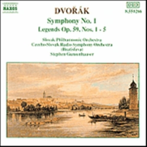 Dvorak Antonin - Symphony 1 i gruppen CD / Klassisk hos Bengans Skivbutik AB (5503754)