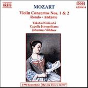 Mozart W A - Violin Concertos 1 & 2 i gruppen VI TIPSER / Julegavetips CD hos Bengans Skivbutik AB (5503755)