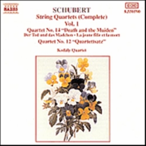 Schubert Franz - String Quartets Vol 1 i gruppen CD / Klassisk hos Bengans Skivbutik AB (5503760)