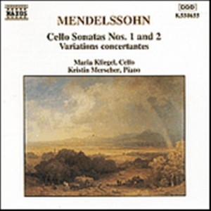 Mendelssohn Felix - Cello Sonatas 1 & 2 i gruppen VI TIPSER / Julegavetips CD hos Bengans Skivbutik AB (5503762)