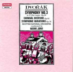 Dvorak - Symphony No. 3 i gruppen CD / Klassisk hos Bengans Skivbutik AB (5503769)