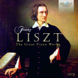 Liszt Franz - The Great Piano Works (15 Cd) i gruppen CD / Klassisk hos Bengans Skivbutik AB (5503876)