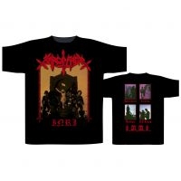 Sarcofago - T/S I.N.R.I. Cover (L) i gruppen MERCHANDISE / T-shirt / Metal hos Bengans Skivbutik AB (5506449)