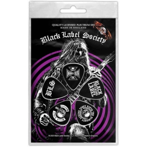 Black Label Society - Zakk Wylde Plectrum Pack i gruppen MERCHANDISE / Merch / Metal hos Bengans Skivbutik AB (5506459)