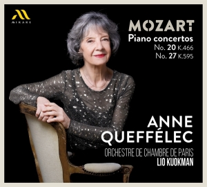 Anne Queffelec - Mozart Klavierkonzerte Kv 466 & 595 i gruppen VI TIPSER / Julegavetips CD hos Bengans Skivbutik AB (5506487)