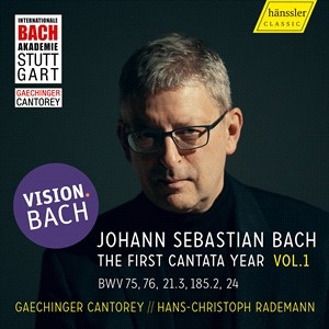 Gaechinger Cantorey Natasha Schnur - J. S. Bach: The First Cantata Year i gruppen VI TIPSER / Julegavetips CD hos Bengans Skivbutik AB (5507189)