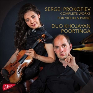 Khojayan Meri / Robert Poortinga - Prokofiev: Complete Works For Violin And i gruppen CD / Klassisk hos Bengans Skivbutik AB (5508229)