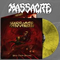 Massacre - Back From Beyond (Yellow Marbled Vi i gruppen VINYL / Metal hos Bengans Skivbutik AB (5508474)