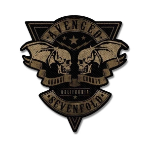 Avenged Sevenfold - Orange County Cut Out Standard Patch i gruppen MERCHANDISE / Accessoarer / Metal hos Bengans Skivbutik AB (5508614)