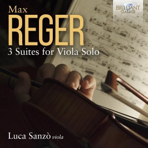 Reger Max - 3 Suites For Viola Solo i gruppen CD hos Bengans Skivbutik AB (5508876)