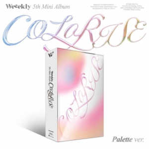 Weeekly - ColoRise (Palette Ver.) i gruppen CD / K-Pop hos Bengans Skivbutik AB (5508980)