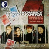 Tschaikowsky/Schostakowitsch - String Quartet No 1 i gruppen VI TIPSER / Julegavetips CD hos Bengans Skivbutik AB (5509043)