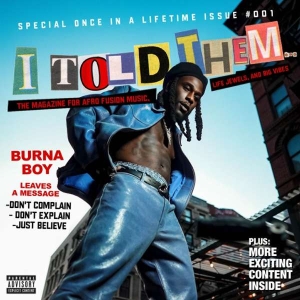 Burna Boy - I Told Them... i gruppen VINYL / World Music hos Bengans Skivbutik AB (5509459)