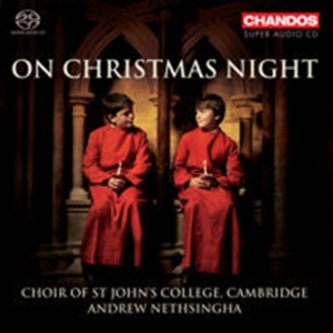 Choir Of St Johns College - On Christmas Night i gruppen Musikk / SACD / JuleMusikkk hos Bengans Skivbutik AB (5509850)