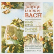 Bach Johann Ludwig - Missa Brevis i gruppen VI TIPSER / Julegavetips CD hos Bengans Skivbutik AB (5509867)