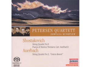 Auerbach/Shostakovich - String Quartets i gruppen CD / Klassisk hos Bengans Skivbutik AB (5509869)