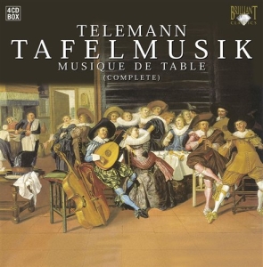 Telemann G P - Tafelmusik (Complete) i gruppen CD / Klassisk hos Bengans Skivbutik AB (5509873)