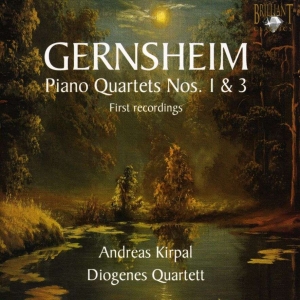 Gernsheim - Gernsheim: Piano Quartets Nos. 1 & i gruppen CD / Klassisk hos Bengans Skivbutik AB (5509881)