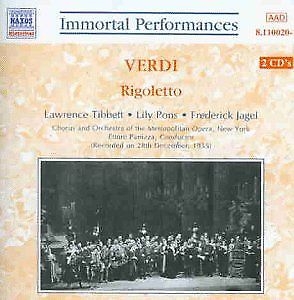 Verdi Giuseppe - Verdi:Rigoletto i gruppen VI TIPSER / Julegavetips CD hos Bengans Skivbutik AB (5510027)