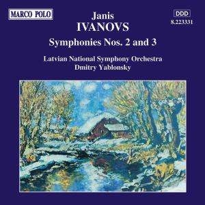 Ivanovs Janis - Sym 2 3 i gruppen CD / Klassisk hos Bengans Skivbutik AB (5510046)