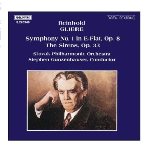 Gliere Reinhold - Symphony No. 1, The Sirens i gruppen CD / Klassisk hos Bengans Skivbutik AB (5510080)