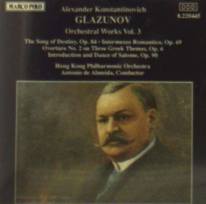 Glazunov Alexander - Song Of Destiny/Ov i gruppen VI TIPSER / Julegavetips CD hos Bengans Skivbutik AB (5510084)