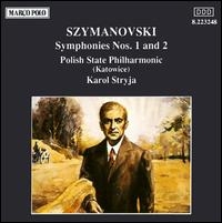 Szymanowski Karol - Szymanowski: Symphony Nos. 1 & 2 i gruppen VI TIPSER / Julegavetips CD hos Bengans Skivbutik AB (5510092)