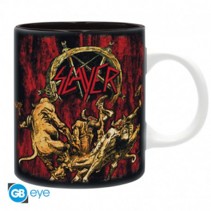 Slayer - Mug - 320 Ml - Hell Awaits i gruppen MERCHANDISE / Merch / Metal hos Bengans Skivbutik AB (5510192)