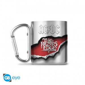 Ac/Dc - Mug Carabiner - Razors Edge i gruppen MERCH / Minsishops-merch / Ac/Dc hos Bengans Skivbutik AB (5510194)