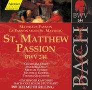 Bach Johann Sebastian - St. Matthew Passion (Bwv 244) i gruppen VI TIPSER / Julegavetips CD hos Bengans Skivbutik AB (5510430)