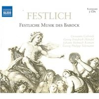 Various Artists - Festliche Musik Des Barock i gruppen CD / Klassisk hos Bengans Skivbutik AB (5510667)