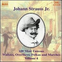 Strauss Johann Ii - 100 Most Famous Works 4 i gruppen CD / Klassisk hos Bengans Skivbutik AB (5510991)