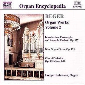 Reger Max - Organ Works Vol 2 i gruppen CD / Klassisk hos Bengans Skivbutik AB (5511012)