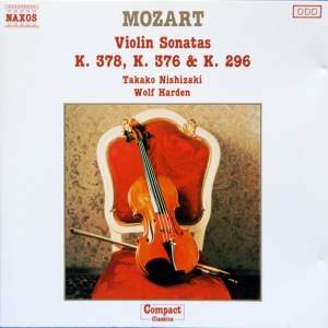 Mozart Wolfgang Amadeus - Violin Sonatas K.378, K.376 & K.296 i gruppen CD / Klassisk hos Bengans Skivbutik AB (5511043)