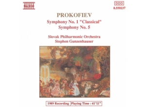 Prokofiev Sergey - Symphonies 1 & 5 i gruppen VI TIPSER / Julegavetips CD hos Bengans Skivbutik AB (5511053)