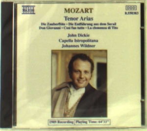 Mozart Wolfgang Amadeus - Tenor Arias i gruppen VI TIPSER / Julegavetips CD hos Bengans Skivbutik AB (5511061)