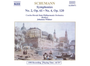 Schumann Robert - Schumann: Symphonies Nos. 2 & 4 i gruppen VI TIPSER / Julegavetips CD hos Bengans Skivbutik AB (5511064)