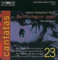 Bach Johann Sebastian - Bach Cantatas Vol 23 i gruppen VI TIPSER / Julegavetips CD hos Bengans Skivbutik AB (551109)