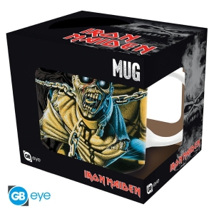 Iron Maiden - Mug Piece Of Mind i gruppen MERCHANDISE / Mugs / Metal hos Bengans Skivbutik AB (5511422)