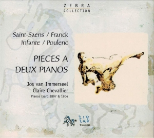 Saint-Saens / Franck / Poulenc : Im - Pieces At 2 Pianos i gruppen VI TIPSER / Julegavetips CD hos Bengans Skivbutik AB (5511475)