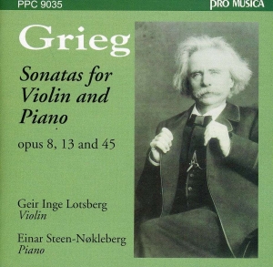 Lotsberggeir Inge/Nøkleberg - Grieg:Fiolinsonater i gruppen CD / Klassisk hos Bengans Skivbutik AB (5511523)