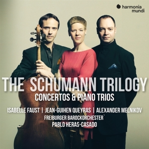 Isabelle Faust & Jean-Guihen Queyras & Alexander Melnikov & Pablo Heras-Casado - The Schumann Trilogy: Concertos & Piano Trios i gruppen VI TIPSER / Fredagsutgivelser / Fredag den 26:e Jan 24 hos Bengans Skivbutik AB (5512147)