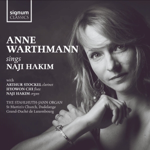 Naji Hakim - Anne Warthmann Sings Naji Hakim i gruppen CD / Klassisk hos Bengans Skivbutik AB (5512367)