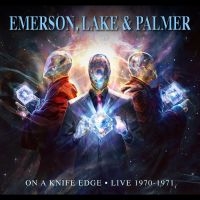 Emerson Lake And Palmer - On A Knife Edge ? Live 1970 - 1971 i gruppen Musikk / Dual Disc / Pop-Rock hos Bengans Skivbutik AB (5512421)