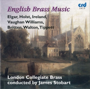 London Collegiate Brass James Stob - English Brass Music i gruppen Musikk / CD-R / Klassisk hos Bengans Skivbutik AB (5513454)