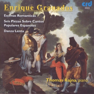 Granados - Escenas Romanticas, Danza Lenta, Se i gruppen Musikk / CD-R / Klassisk hos Bengans Skivbutik AB (5513466)